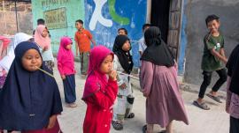 Remaja Masjid An-Nur Gelar Outbound untuk Santri TPA/TPQ di Nogosari
